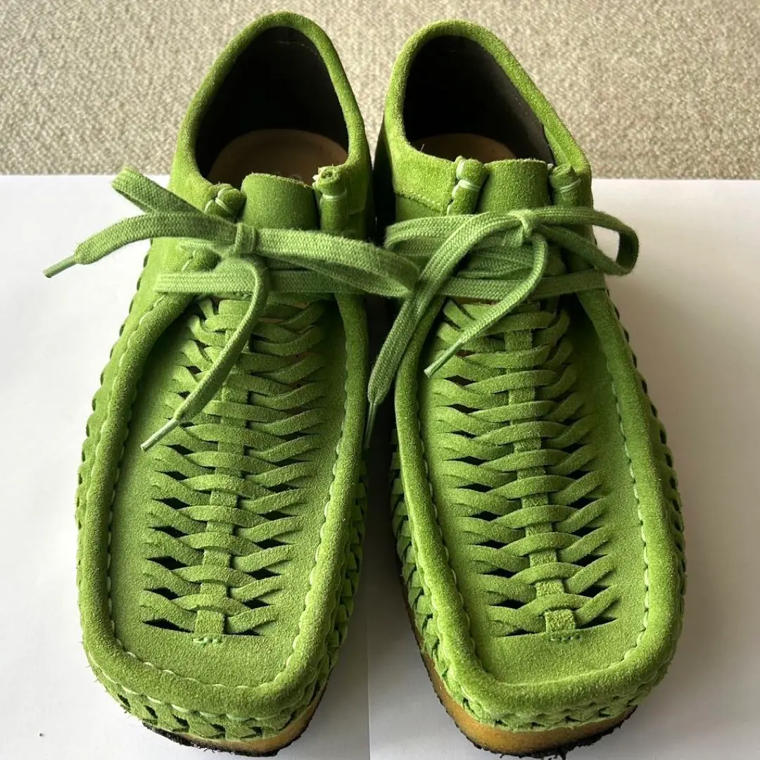 2025年最新】supreme clarks originals woven wallabeeの人気