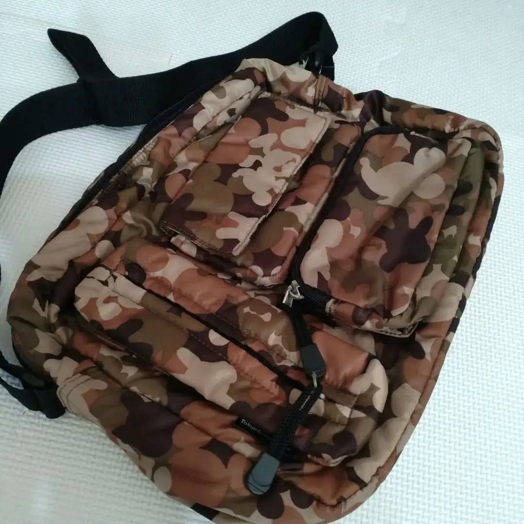 LeSportsac レスポ 迷彩　バンブーハンドル2wayバッグ　カモフラ レスポートサック バンブーハンドル ショルダーバッグ トート