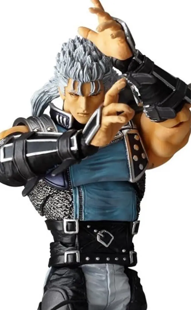 希少品　リボルテック 白髪レイ北斗無双 Ver. フィギュア Amazon.co.jp: リボルテック レイ白髪版北斗無双Ver. 北斗の拳