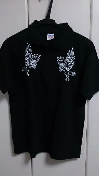 マキシマムザホルモン XXL ポロシャツ ガイコツ マキシマム　未使用　牛　ブタ 希少】マキシマム ザ ホルモン Tシャツ 牛 - メルカリ