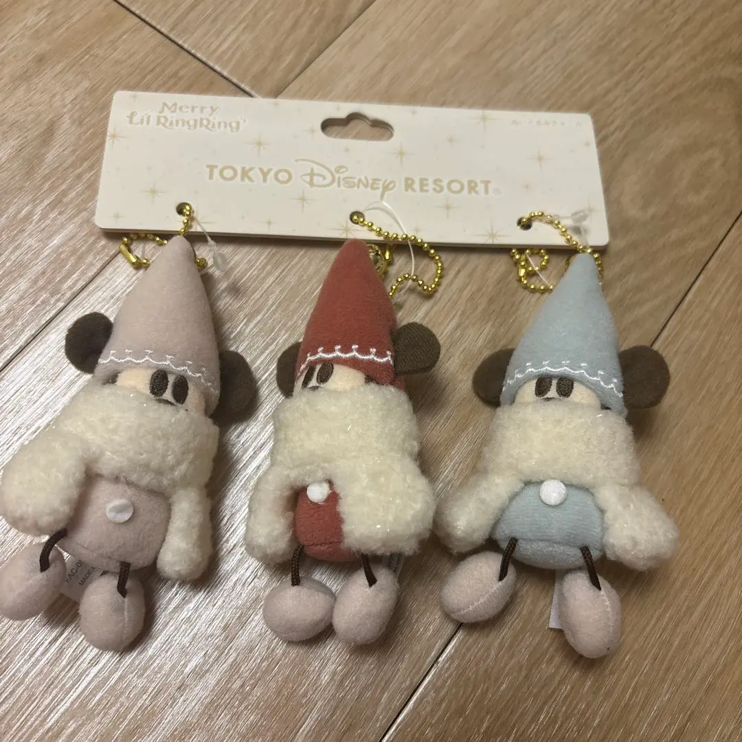 Thumbnail of Lirurinrin Plush Charm 3-piece Disney Christmas