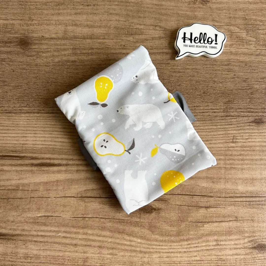 No.64 附保冷劑收納口袋的午餐帶✴︎白熊 的縮圖