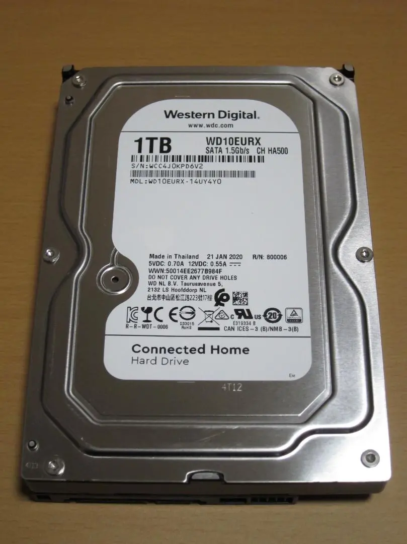新品HDD1TBへ交換！！Panasonic ディーガ DMR-BRZ1020 ながい