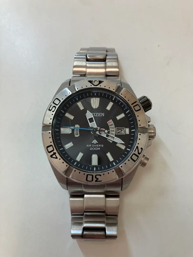 【美品】シチズン／プロマスターマリーン H112-T016651／ソーラーQZ CITIZEN シチズン プロマスター マリーン エコドライブ H112