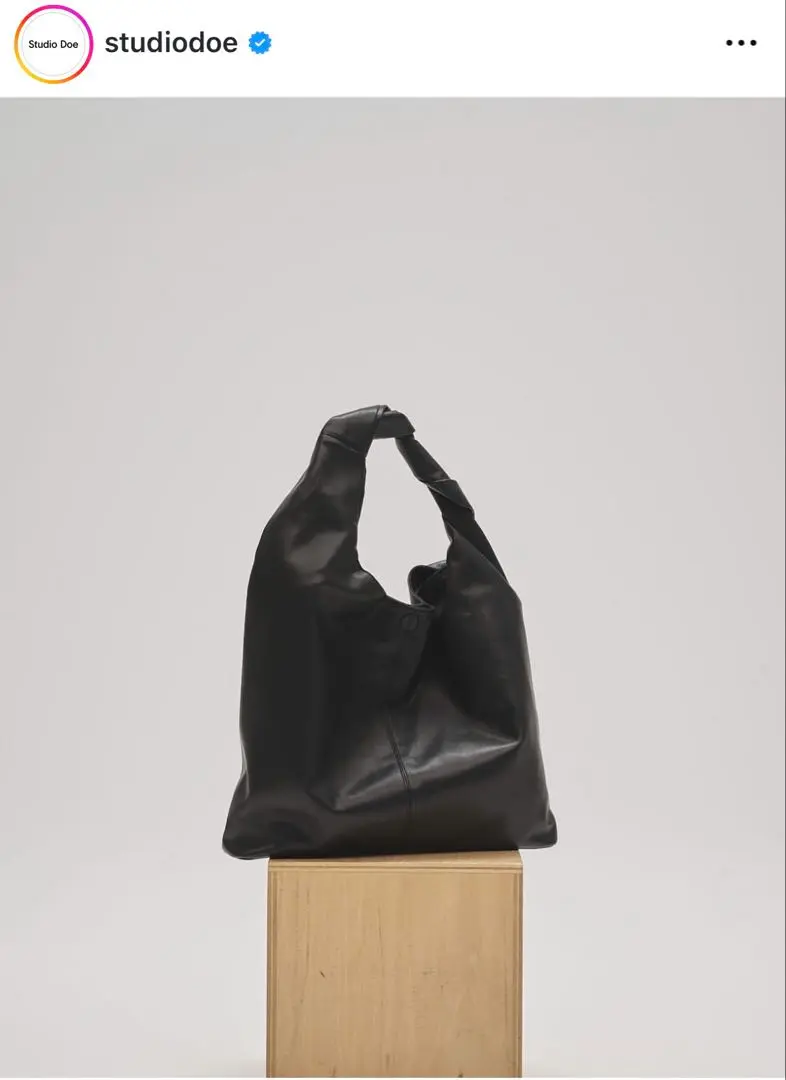 ★Studio Doe 通勤通学 Reversible Twist Shoulder Bag/送料込 STAFF STYLING｜THE SHOP YOHJI YAMAMOTO