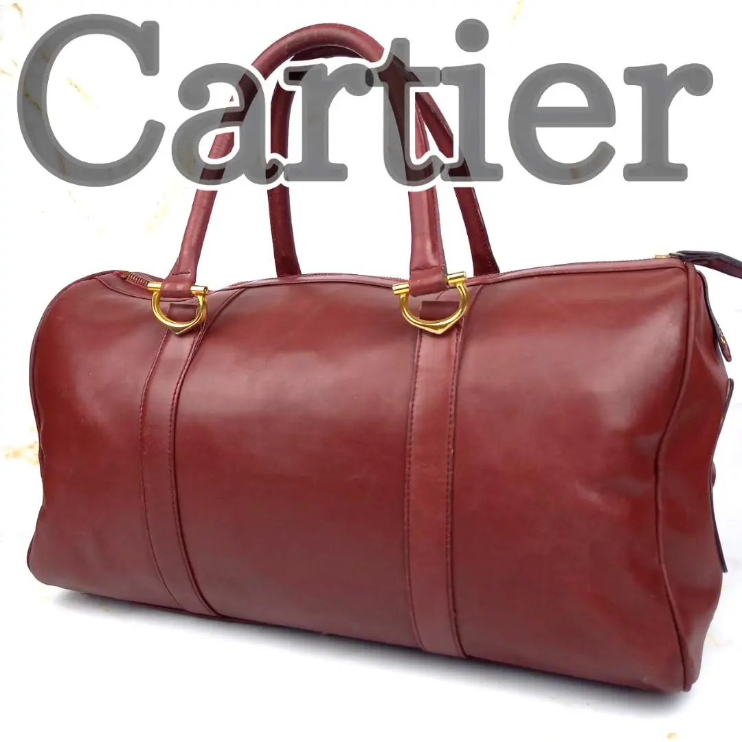 2025年最新】Cartier カラー：レッド系 ボストンバッグ・旅行用