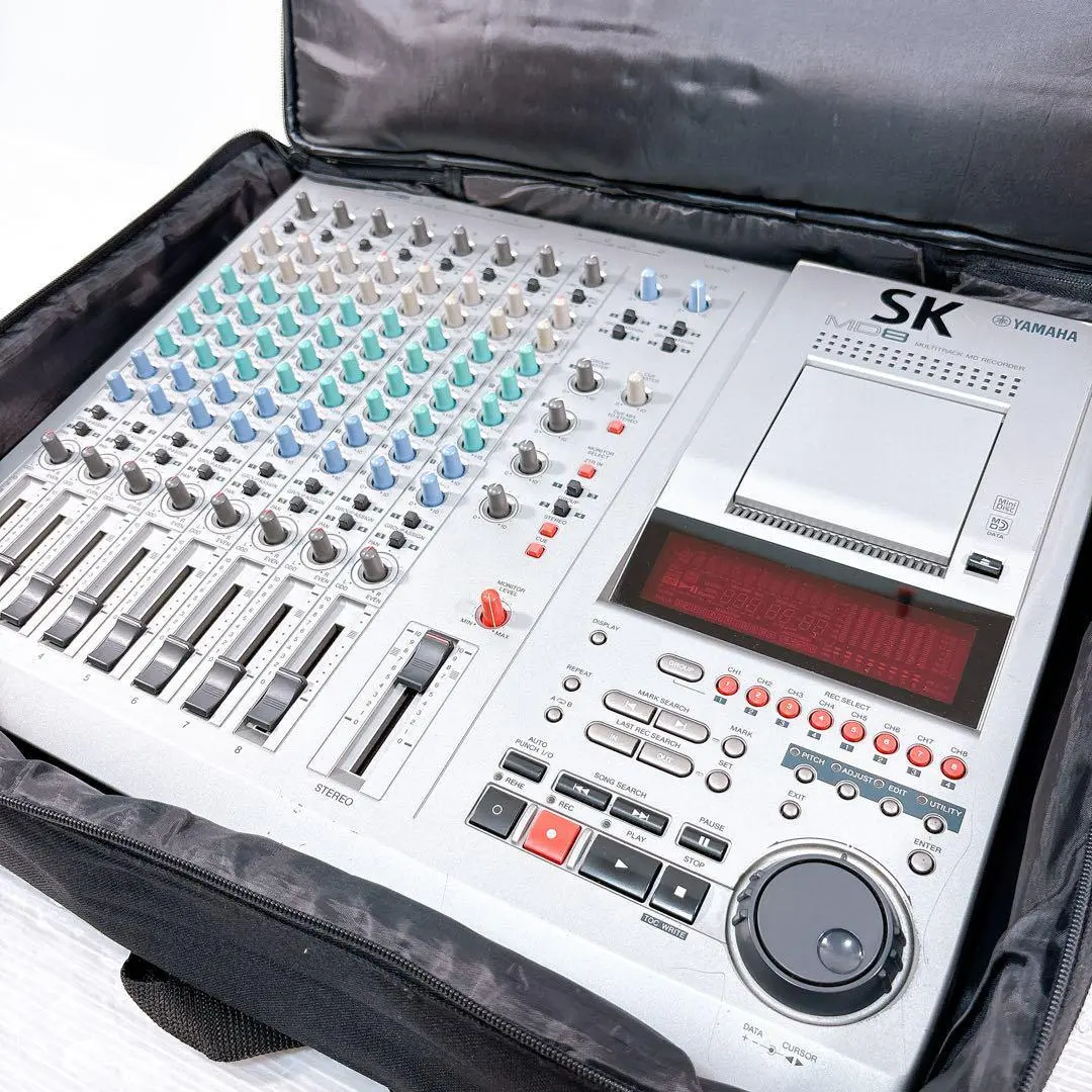 YAMAHA MD8 マルチ トラック MD レコーダー ヤマハ 宅録 録音 YAMAHA MD8 マルチ トラック MD レコーダー ヤマハ 宅録 録音