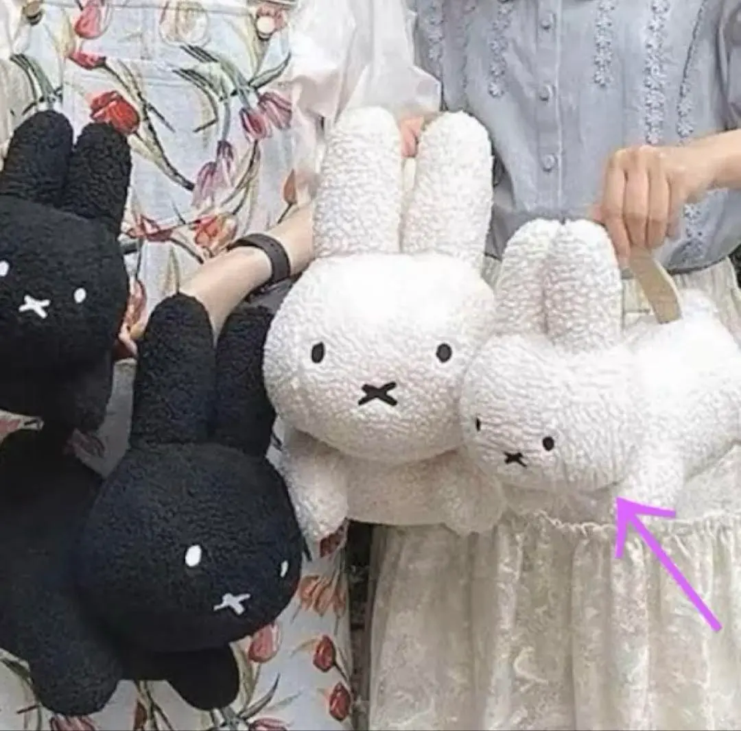 【完売】merry jenny うさぎのバッグ 2点 merry jenny うさぎのbag（ホワイト） -靴＆ファッション通販
