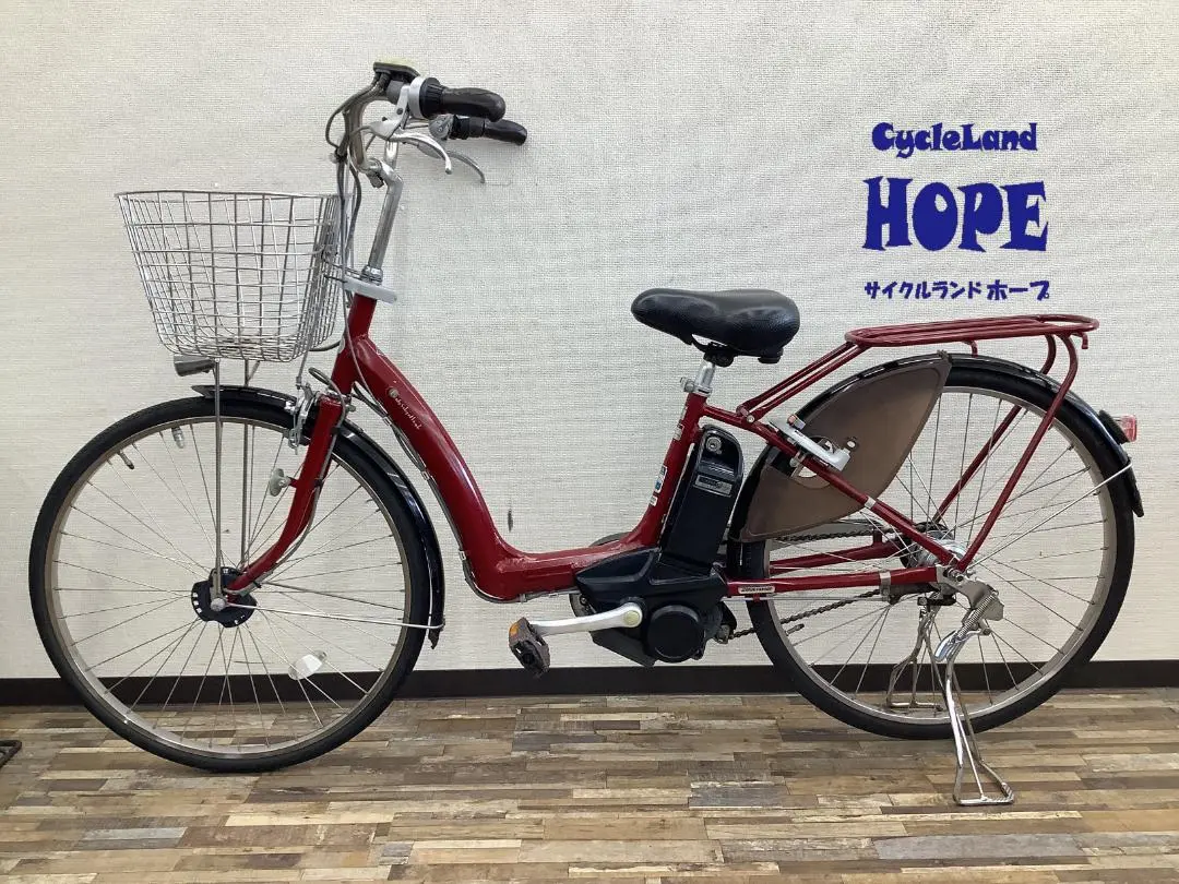 [380]送料無料 ブリヂストン電動自転車 アシスタ BEAUTE ボーテ 寿命が約2倍のバッテリーを搭載し、安全機能をプラス 3人乗り