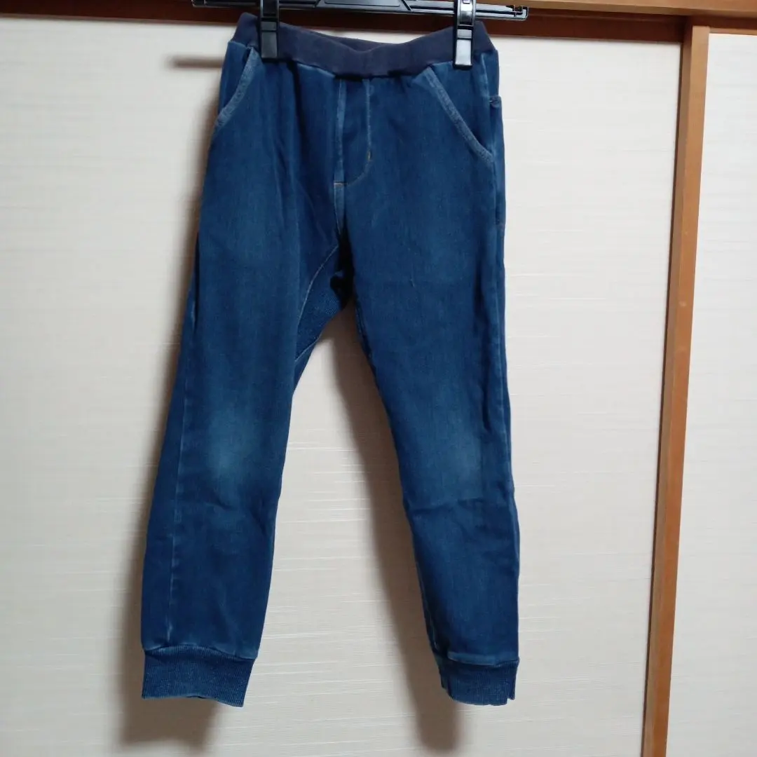 Thumbnail of NoeilaimeBeBe Denim-style Pants, Size 130
