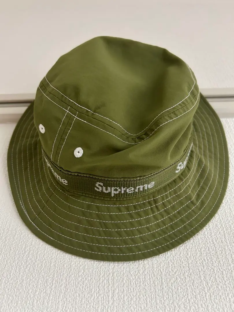 Supreme 橄欖色漁夫帽 的縮圖