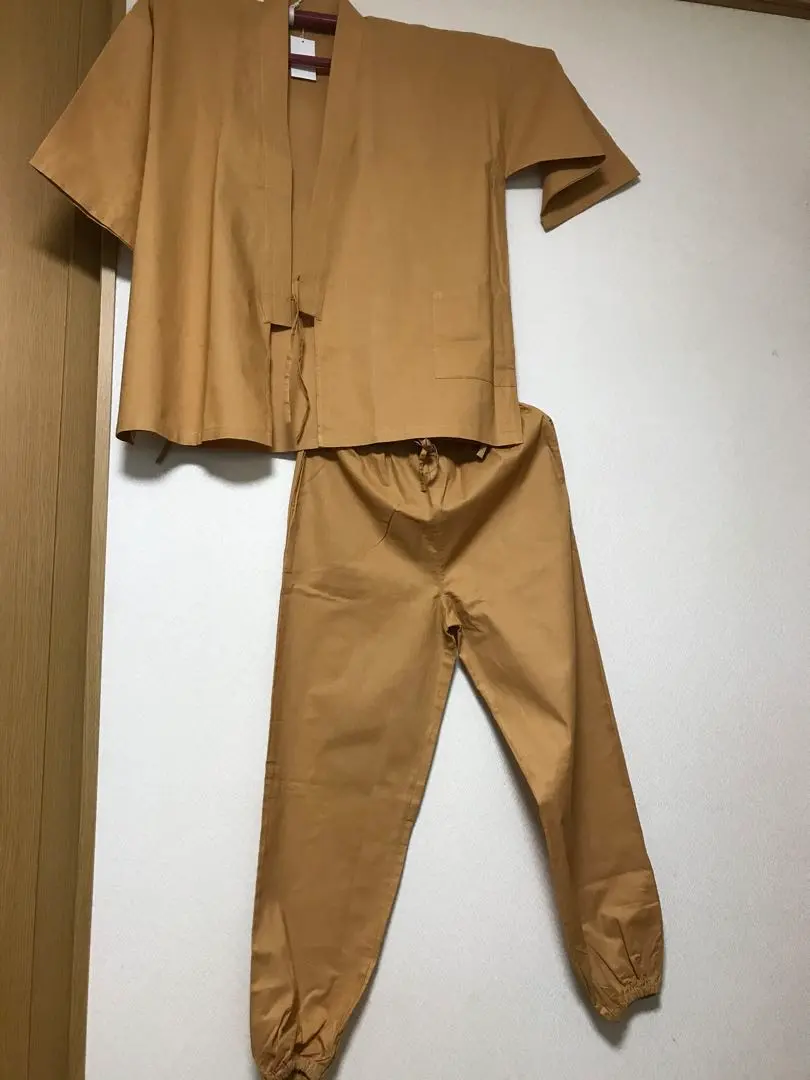 Thumbnail of Samue (work clothes), cotton, men's, L size, amber color, L006