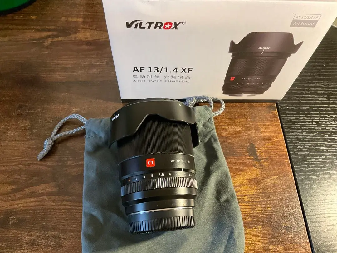 箱付属品完備　Viltrox 13mm F1.4 ビルトロックス Xマウント Viltrox AF 13mm F1.4 富士フイルムXマウント – viltrox-shop