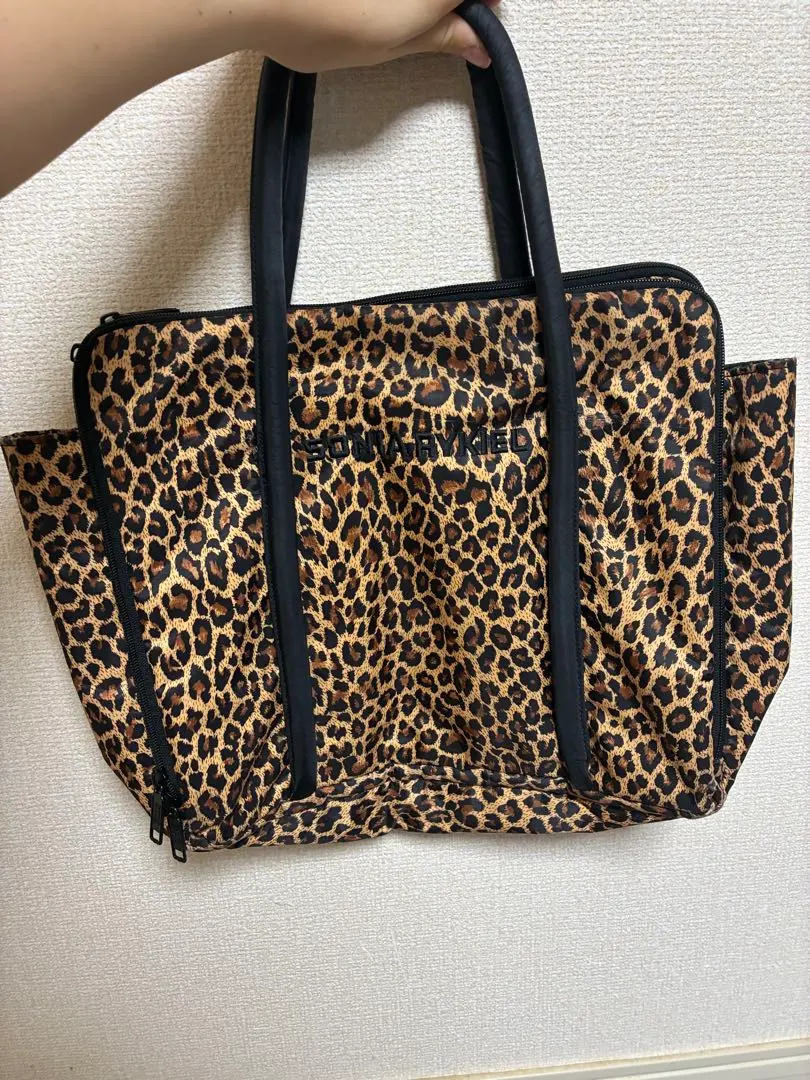Thumbnail of Leopard print tote bag PC