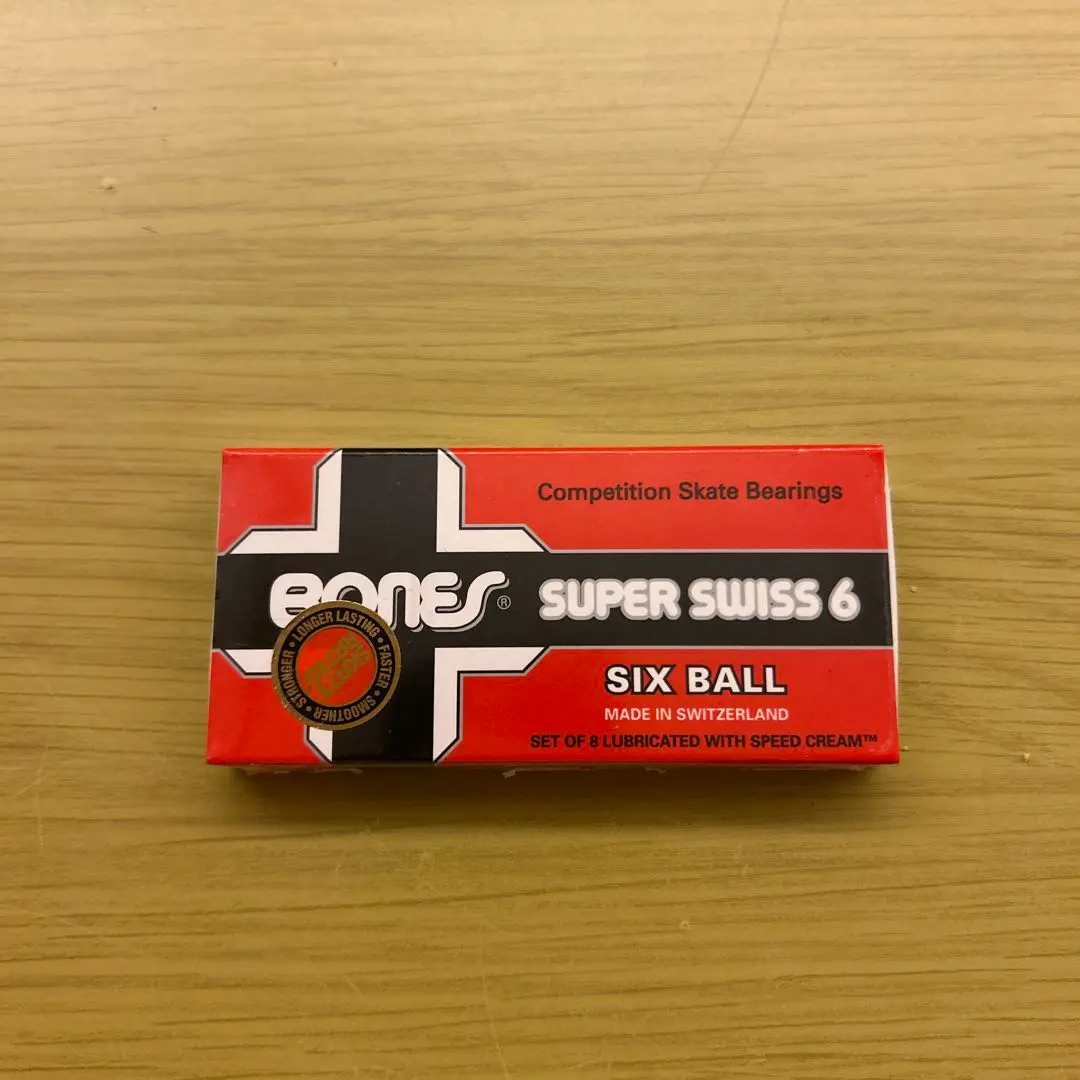 BONES superswiss 6  新品未使用 bones-super-swiss-6-ball-