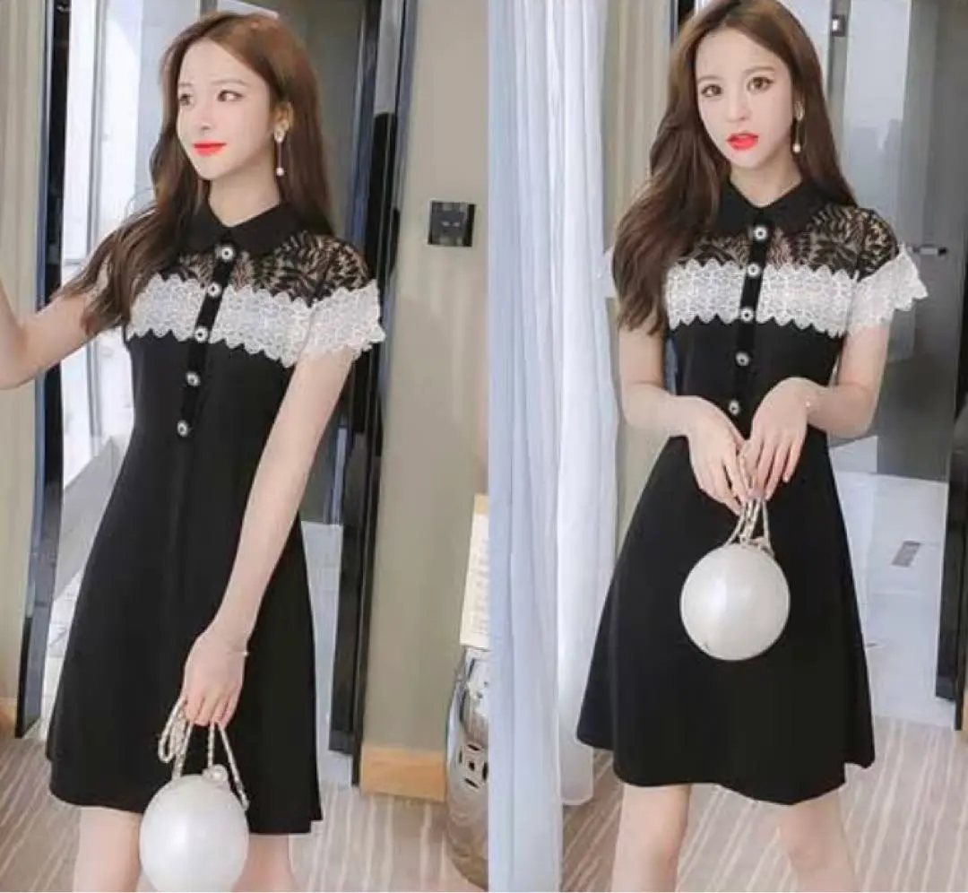 Thumbnail of Korean-style dress, Korean dress, tight dress, mini dress