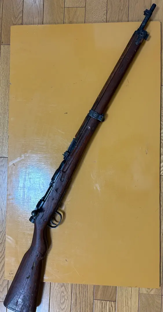 装飾用　九九式歩兵銃のストック部品付き 装飾用九九式歩兵銃のストック部品付き