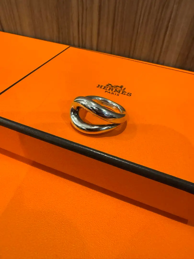 未使用 激レア HERMES エルメス リマ リング GM 51 ヴィンテージ HERMES 廃盤希少 リマリング GM LIMA 直営店新品 デッドストック