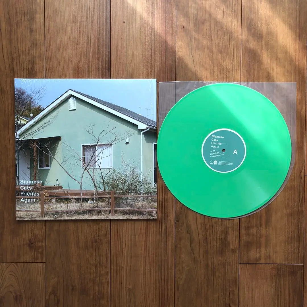 シャムキャッツ Friends Again LPレコード Siamese Cats Friends Again レコードLPシャムキャッツ