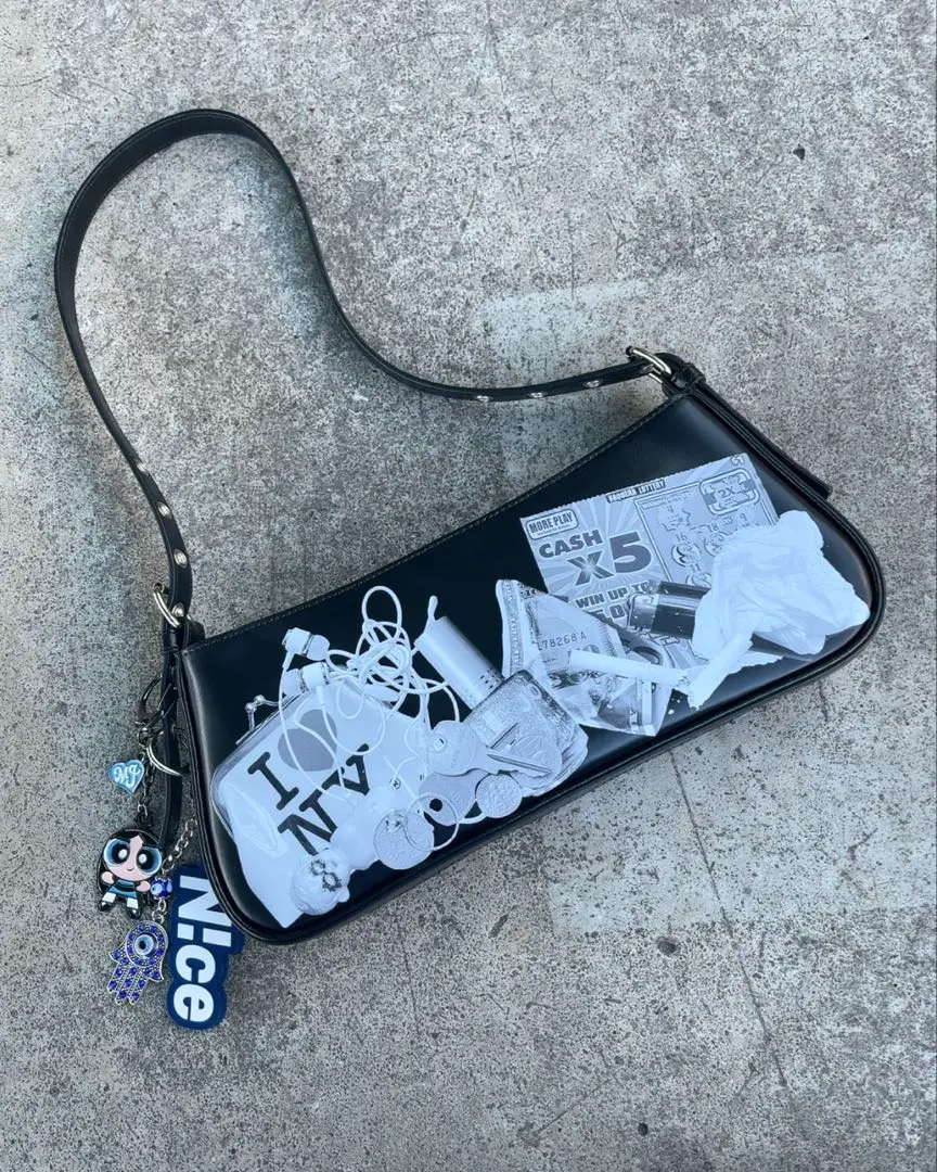 VAQUERA ブラック トロンプルイユ トートバッグ ブラック | Lyst