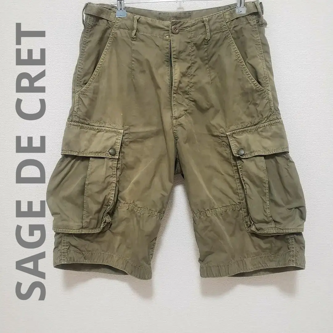 〈新品未使用タグ付〉sage de cret ミリタリーシャツ KHAKI M SAGE DE CRET(サージュデクレ)のレンタルアイテム一覧