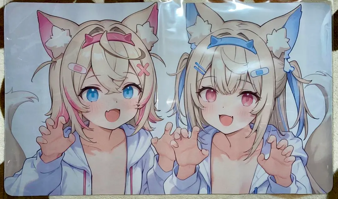 新品未開封 ホロライブ フワワ モココ フワモコ プレイマット 2025年最新】フワモコ ホロライブ プレイマットの人気アイテム