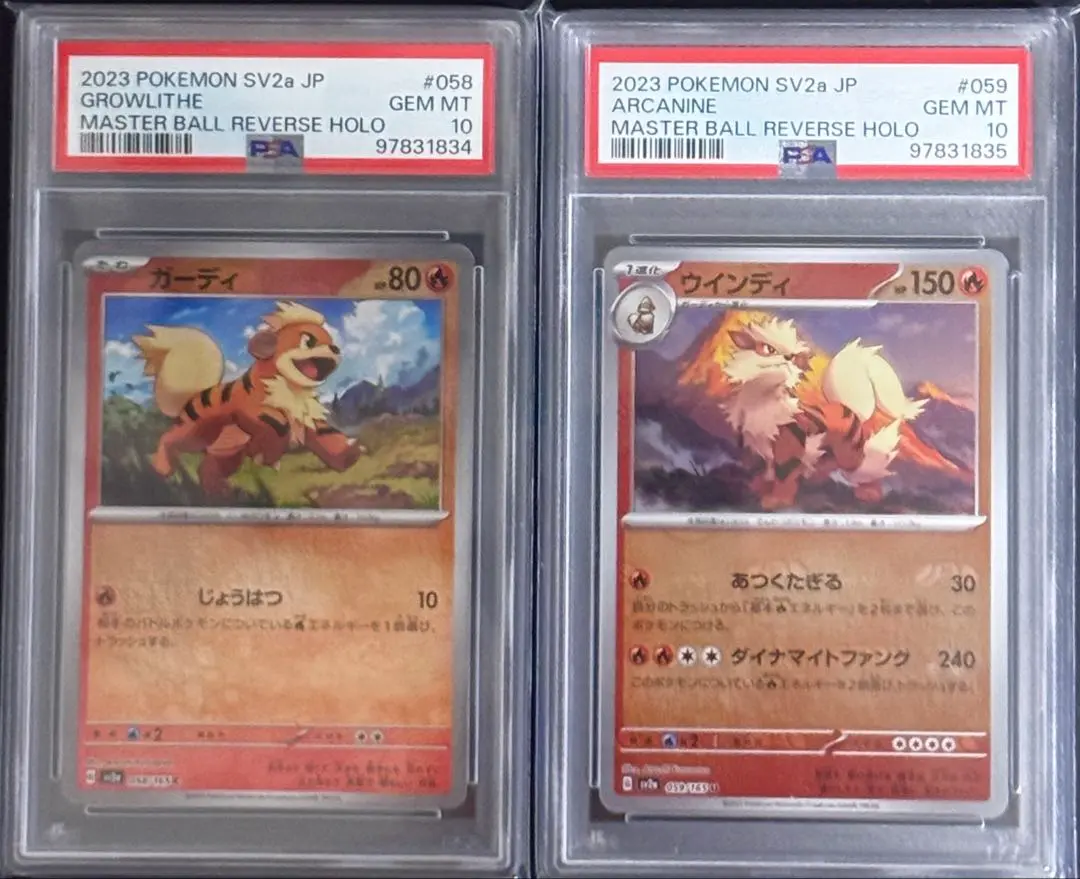 ウインディマスターボールPSA 10 2025年最新】ウインディ マスターボール psa10の人気アイテム