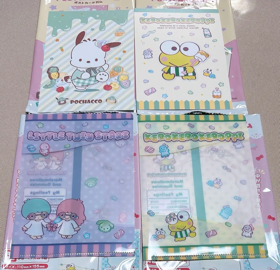 Thumbnail of Sanrio postcard & mini clear file