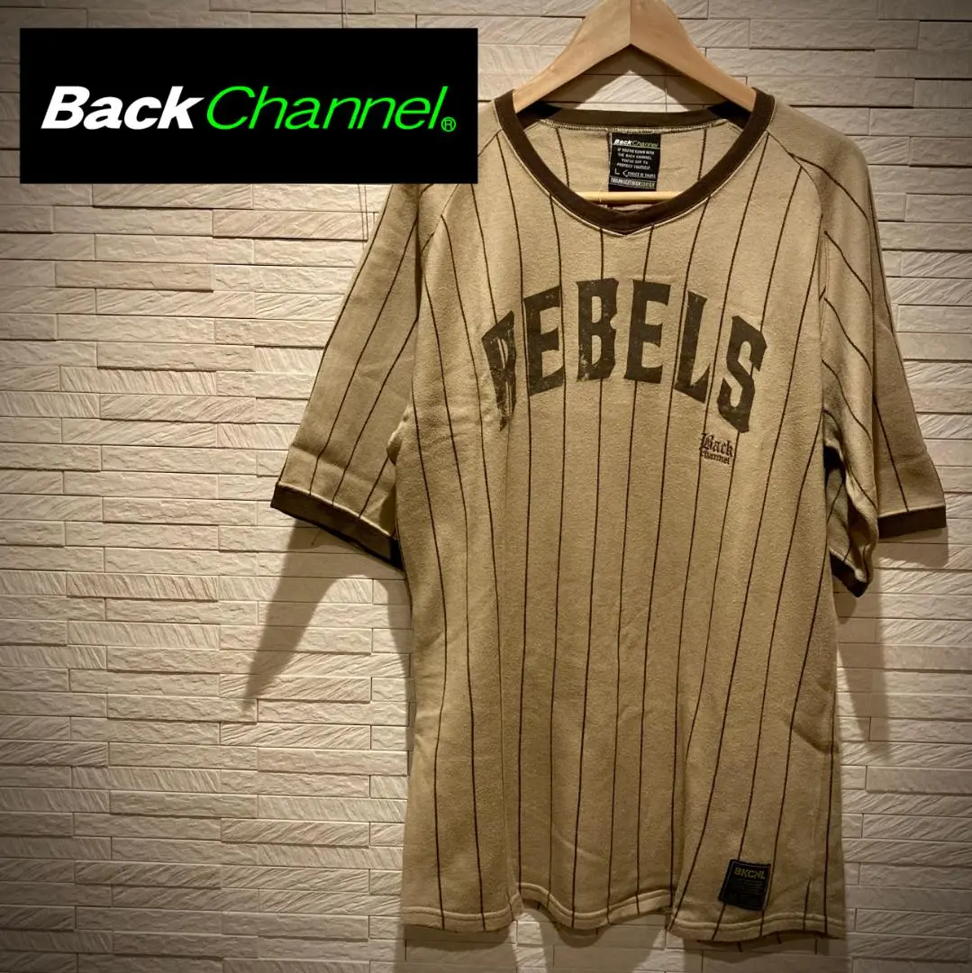 Back Channel 迷彩柄 baseball Tシャツ 2025年最新】バックチャンネル ベースボールシャツの人気