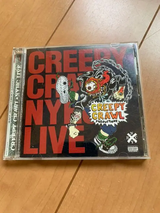 CREEPY CRAWL LIVE 12インチ NYHC CREEPY CRAWL LIVE 12インチ NYHC - メルカリ