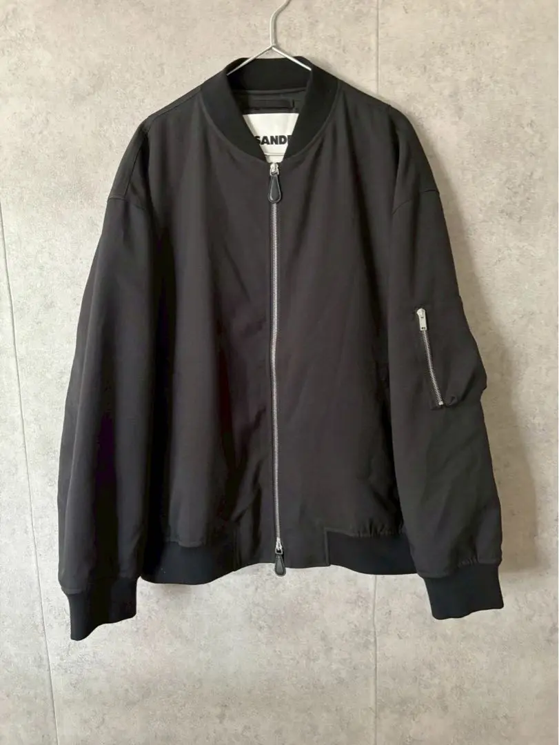 ⭐️極美品⭐️プラスＪ　ジルサンダー　MA1 オーバーサイズダウンジャケット ユニクロ+J史上最高アウター誕生！ミリタリー好き、モード好き