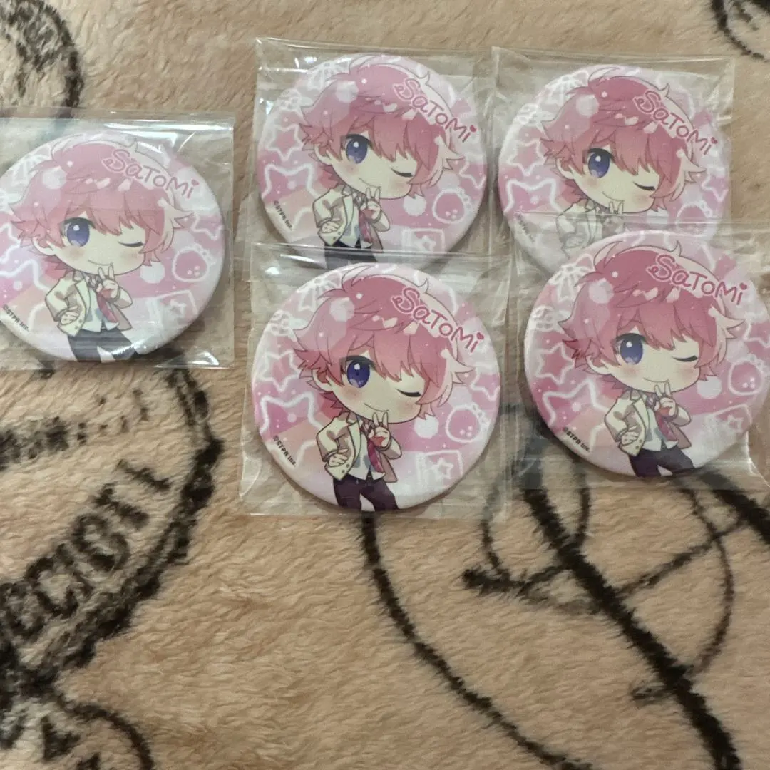 Thumbnail of StPri Satomi Can Badges, 5 pieces