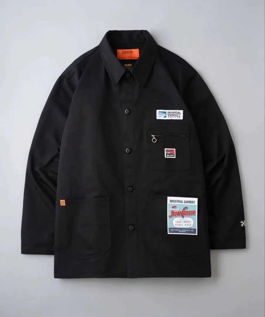 マ*ん様 Bluco Work Garment デニムカバーオール XL LINING COVERALL – BLUCO. INC