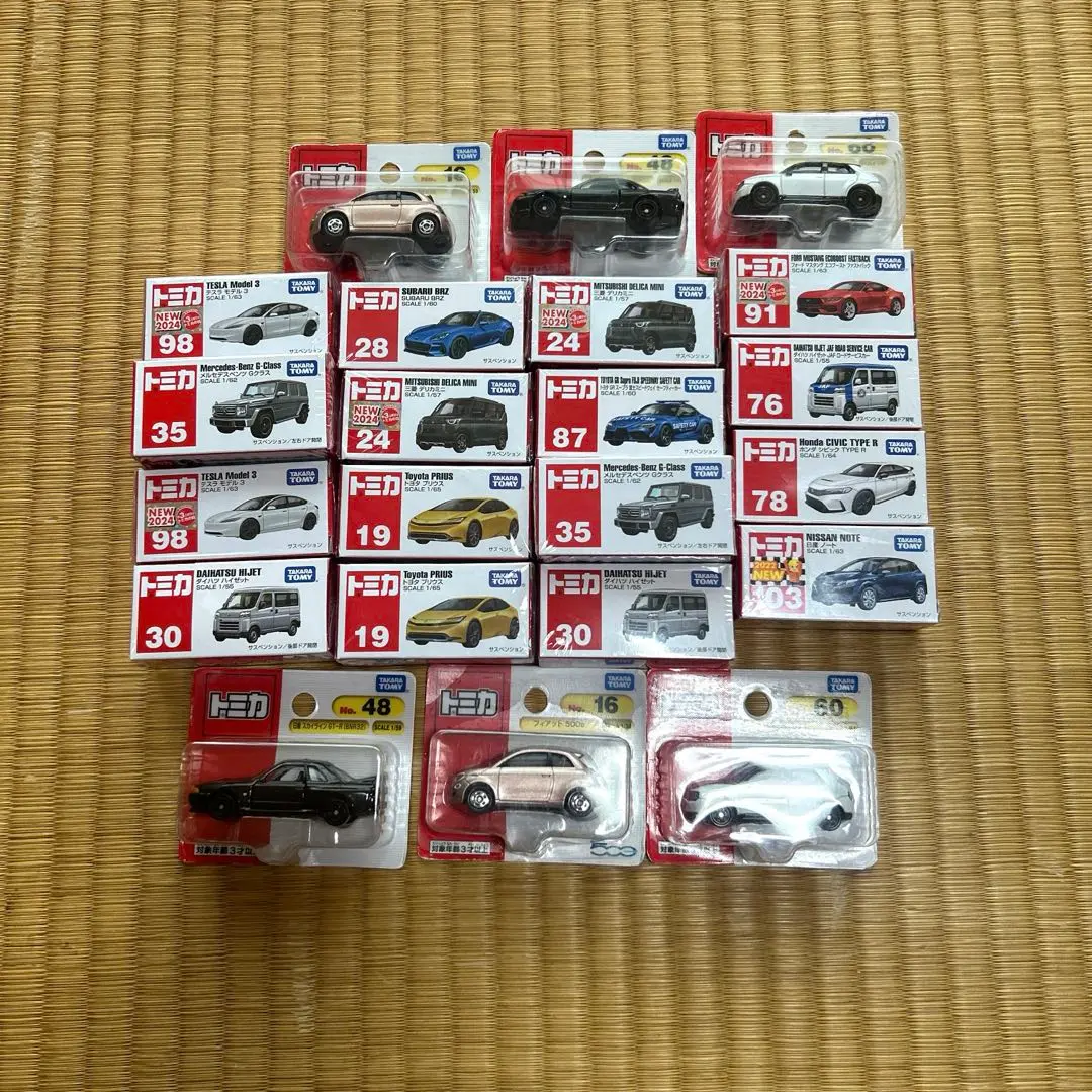 トミカミニクーパー英国トラフィック社No87