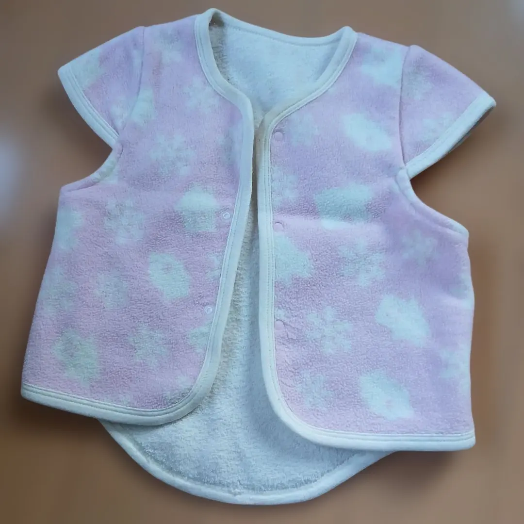 Thumbnail of Fleece floral sleeper, size 80