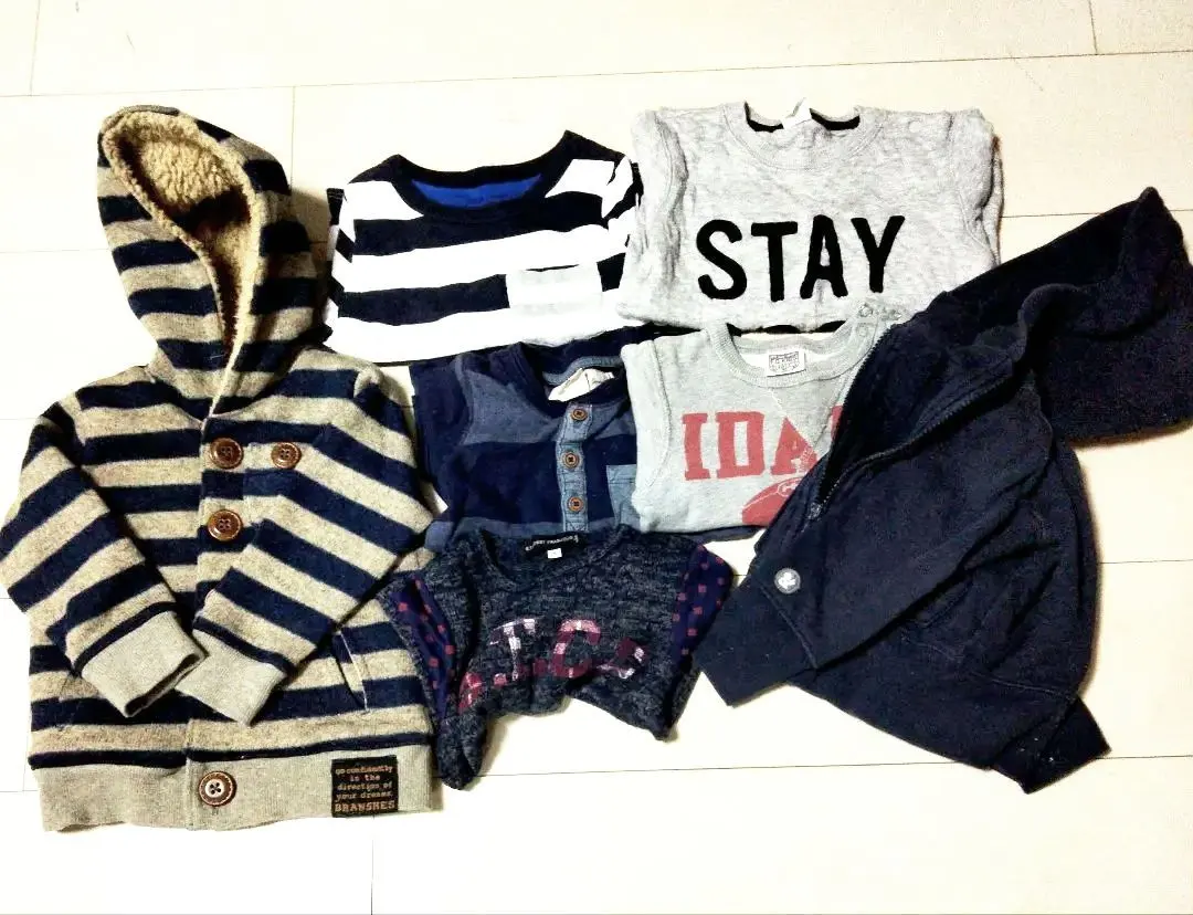 Thumbnail of Boys' Autumn/Winter Clothing, Size 90, Bundle