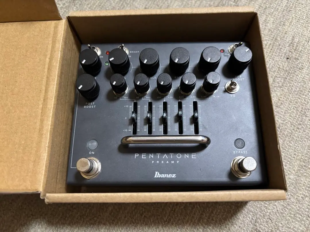 3/18終了 IBANEZ PENTATONE ほぼ未使用ACアダプター付 3/18終了 IBANEZ PENTATONE ほぼ未使用ACアダプター付