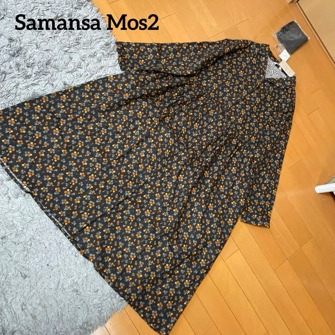 Thumbnail of New Floral Print Dress Plus Size Samansa Mos2