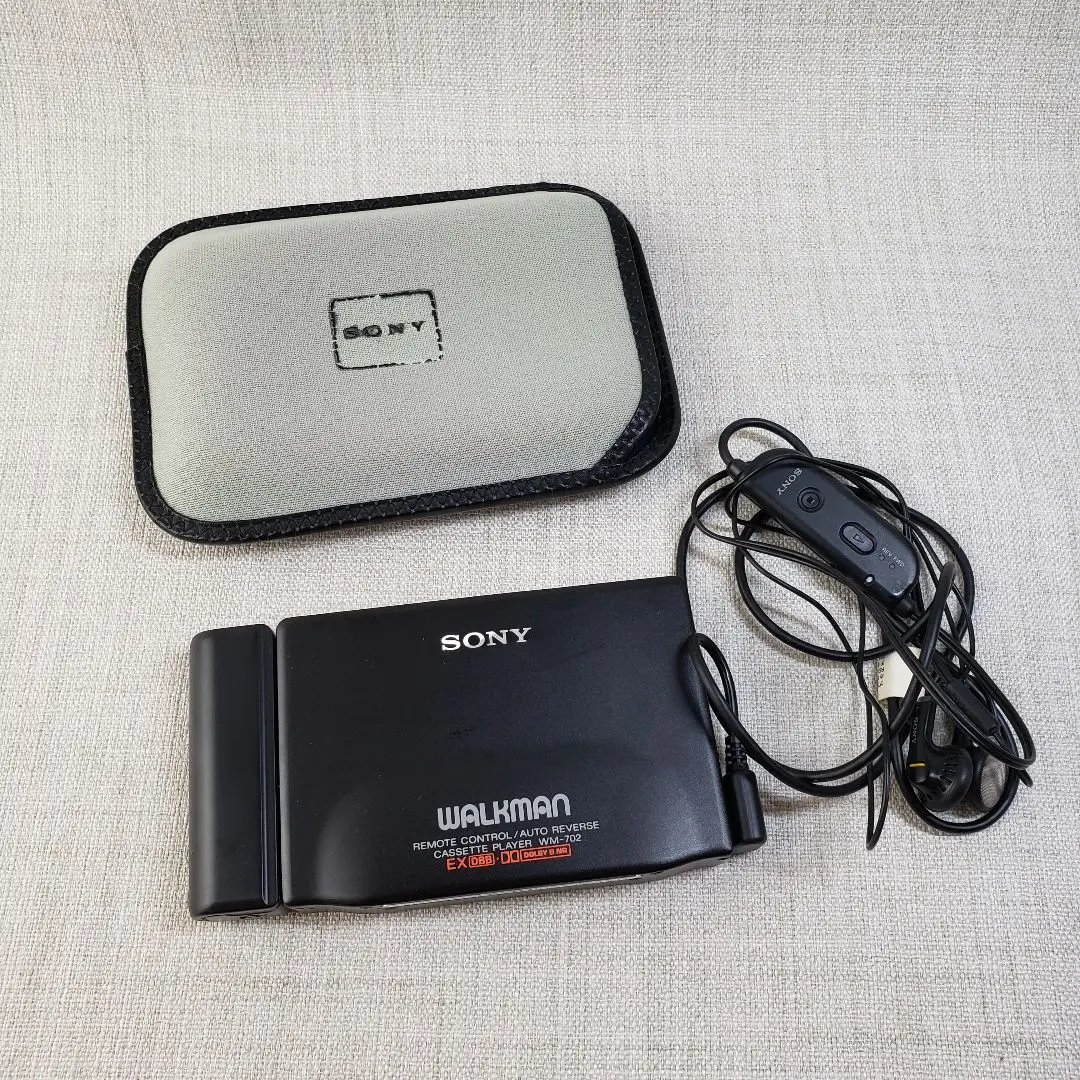SONY WALKMAN WM-702 ポータブルMDプレーヤー ブラック Sony WM-702 ▷ Walkman.land