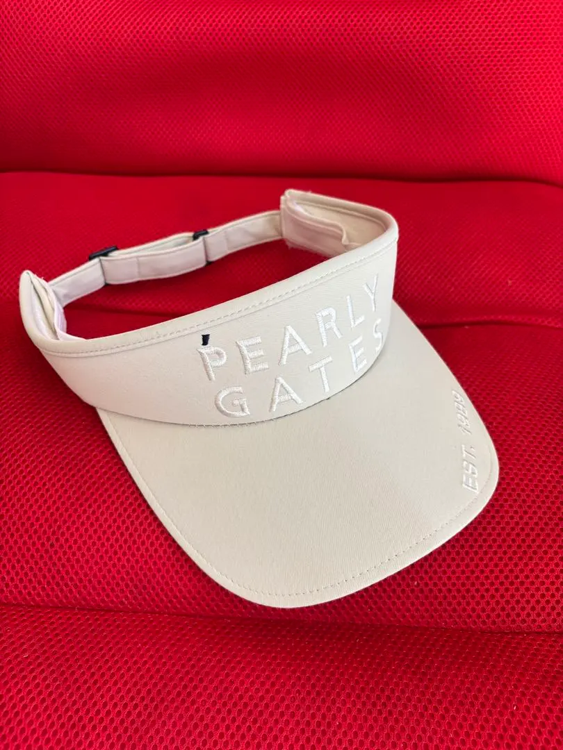 Thumbnail of 【Excellent Condition】PEARLY GATES White Visor EST 1989