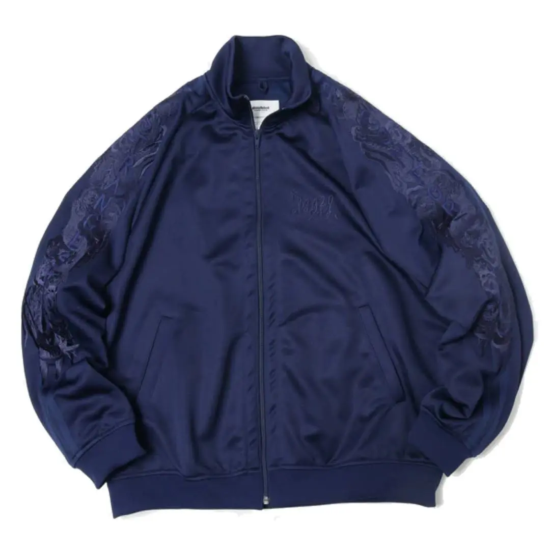 ジャケット・アウター doublet break up embroidery track jacket DOUBLET Strangest Comfort Men Black Red Chaos Embroidered