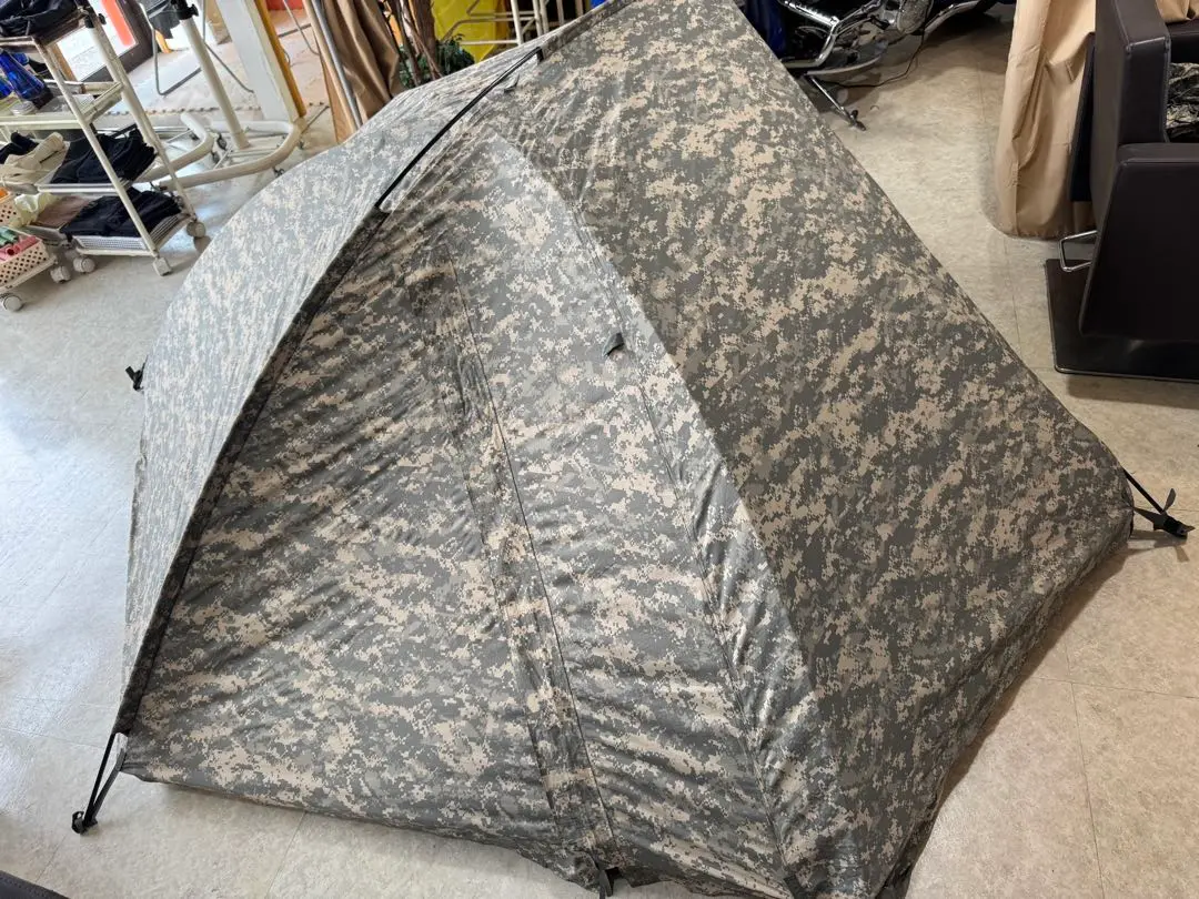 希少 米軍ACUコンバットシェルター ソロテント US Military Combat Shelter Tent Universal Improved 米軍