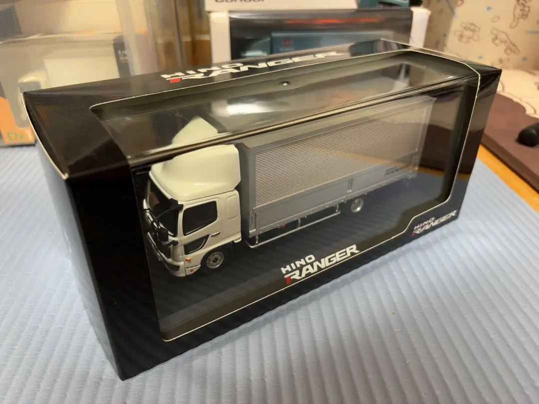 1/43 ミニチュアカー 日野レンジャー エアループ 日野純正品 エポック社 1/43 ミニチュアカー 日野レンジャー エアループ 日野純正品