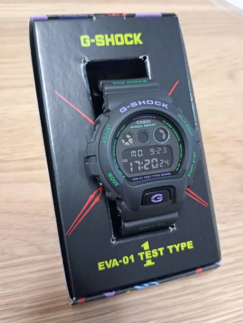 エヴァンゲリオン　G-SHOCK 初号機モデル エヴァストアオリジナルから エヴァ×G-SHOCK feat.RADIO EVA登場