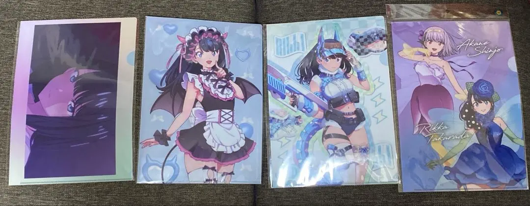 Thumbnail of Gridman Universe Clear File Rikka Takarada Set