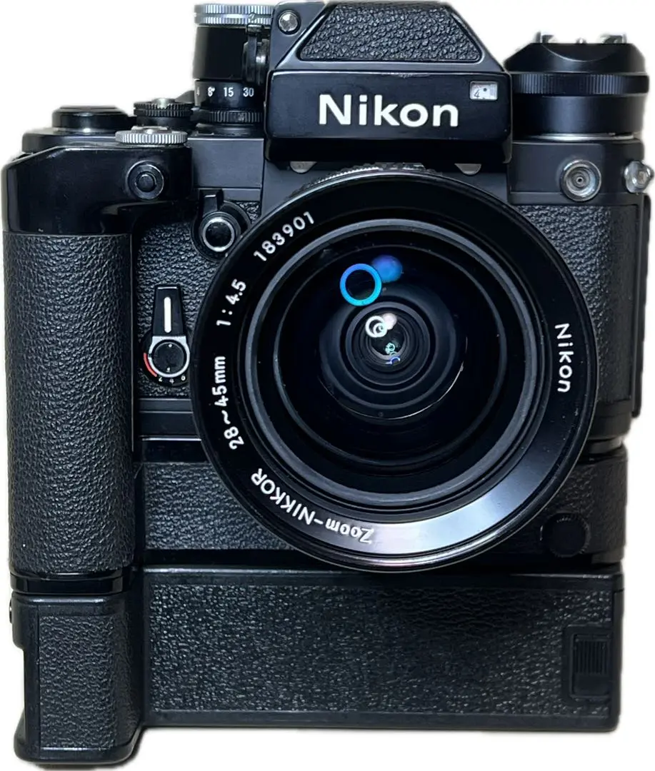 NikonF2フォトミックASレンズ付きジャンク №574 やっちまった⁈NIKON F2フォトミックAハードオフジャンクで