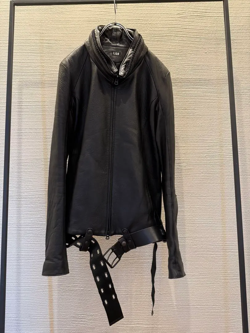 【LGB/ルグランブルー】レザー ライダース ベスト LGB - hyde着用 LGB レザーライダースベスト ルグランブルーの