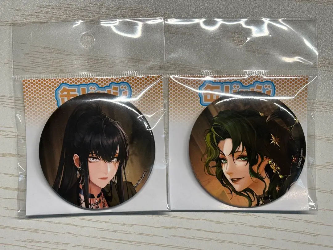 Thumbnail of Path to Nowhere eeo Kuji Crow Rahu Can Badges - 2 pieces