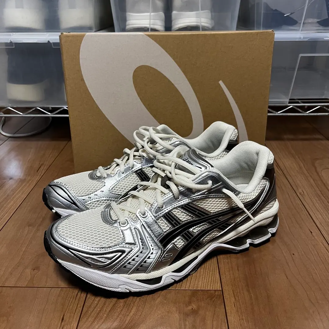 ASICS GEL-KAYANO 14 クリーム/ブラック 240 ASICS GEL-Kayano 14 Cream Black 1201A019-108 | eBay