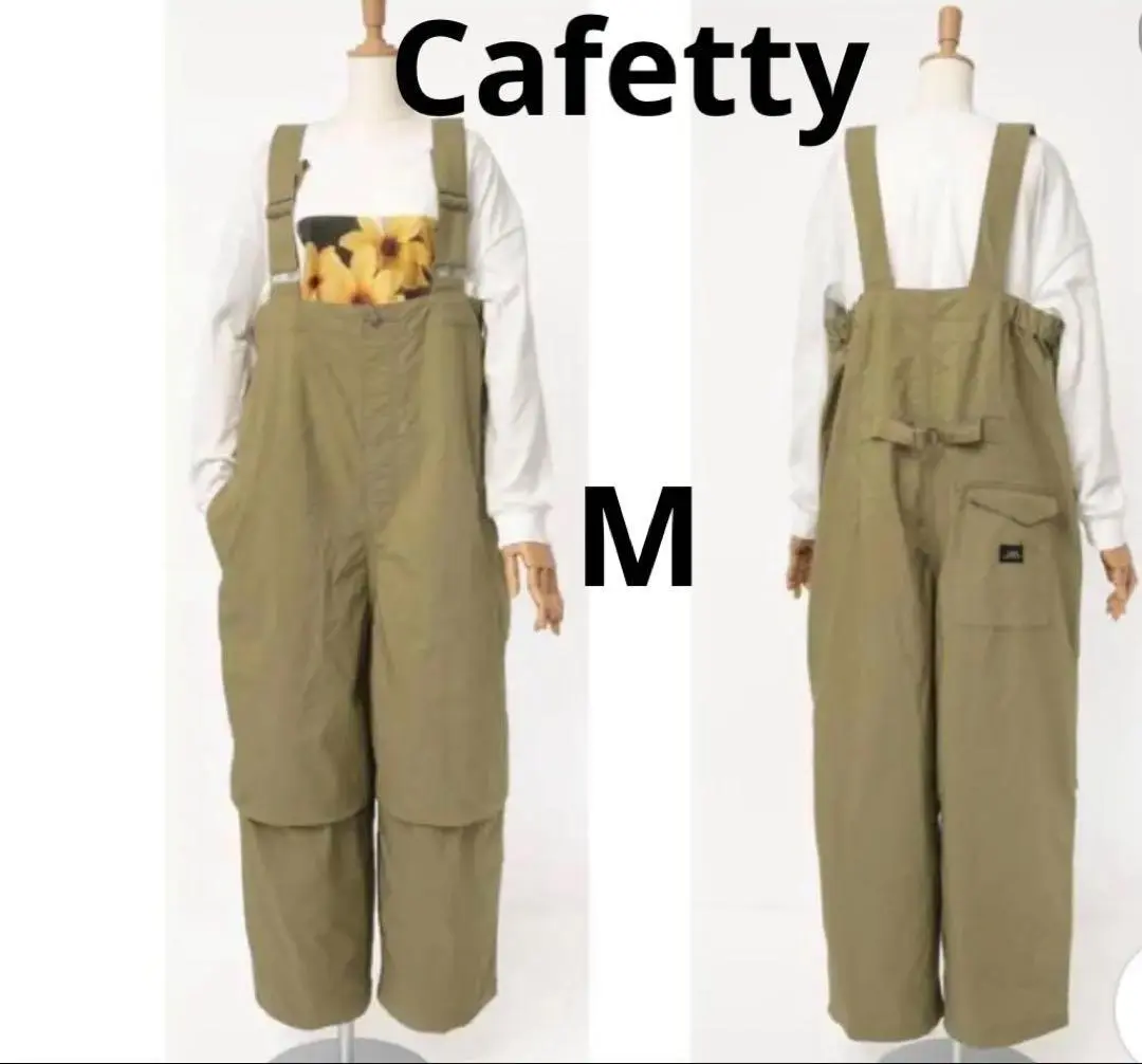 今期新品⭐︎ Cafetty　バルーンサロペット 楽天市場】Cafetty カフェッティ バルーンサロペット ジーンズ